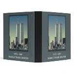New York World Trade Center 3 Ring Binders