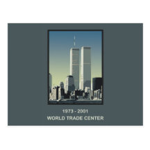 New York World Trade Center Post Card