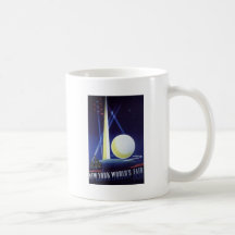 New York World's Fair 1939 Coffee Mugs