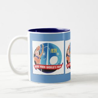 New York World's Fair 1939 mug