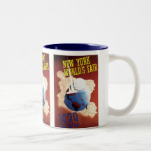New York World's Fair (Globe) Coffee Mugs