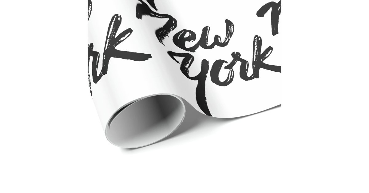 New York Wrapping Paper Zazzle