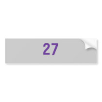 New York Yankees 27th World Series Win bumper stickers