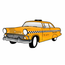 New York Yellow Cab Keychain photo sculptures by bartonleclaydesign New York Yellow Cab Keychain photo sculptures