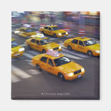 New York Yellow Taxi's Magnets