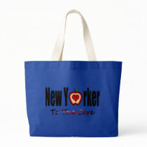 New Yorker To The Core With Sliced Big Apple Bag