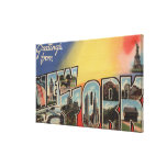 New YorkLarge Letter ScenesNew York State 2 Gallery Wrapped Canvas