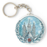 new young womens medallion key-chain key chains