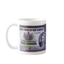 New Zealand (1955-56) 5 Pound Coffee Mugs