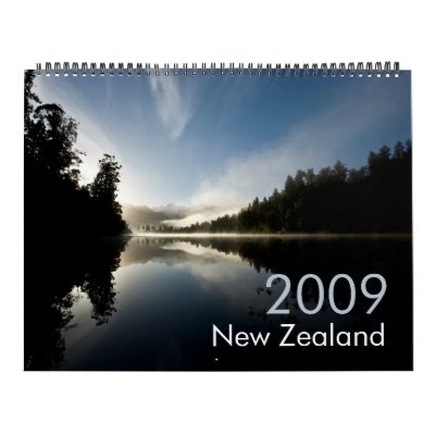 New Zealand 2009 Calendar by SabineSt