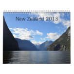 New Zealand 2013 Wall Calendar
