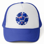 New Zealand 2014 World Cup All whites soccer ball Mesh Hat