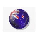 New Zealand All whites kiwi flag Ball postcards by SoccerJersey New Zealand All whites kiwi flag Ball postcards