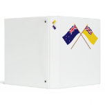 New Zealand and Niue Crossed Flags Binders