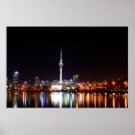 New Zealand: Auckland at Night posters