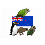 New Zealand Birdorables Post Cards