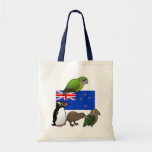 New Zealand Birdorables Tote Bags