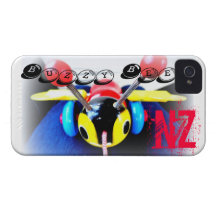 New Zealand: Buzzy Bee iPhone Case Case-Mate iPhone 4 Cases