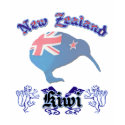 New Zealand Classic Kiwi Striped Womens Shirt shirt