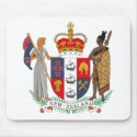 New Zealand Coat of Arms Mousepad