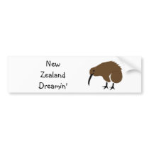 New Zealand Dreamin' bumper stickers