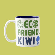 New Zealand Eco Friendly Kiwi Mug mugs