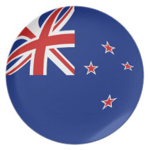 New Zealand Fisheye Flag Plate