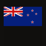 New Zealand Flag Map Spaghetti Top