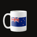 New Zealand Flag Map Classic Mug