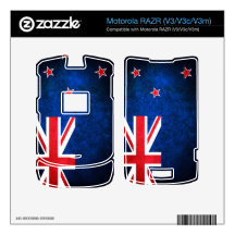 New Zealand Flag; Motorola RAZR Decal