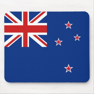 New Zealand Flag Mousepad by FlagAndMap
