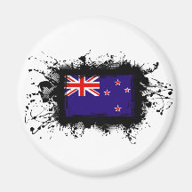 New Zealand Flag Refrigerator Magnet