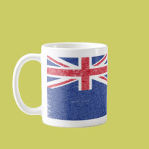New Zealand Flag Vintage Style Mug NZ mugs