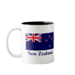 New Zealand Flag with Name Coffee Mug