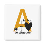 New Zealand gifts: A is for AUCKLAND Fridge Magnets
