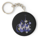 New Zealand gifts: AUCKLAND BLUE Keychains