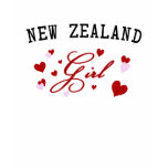 New Zealand Girl T-Shirt