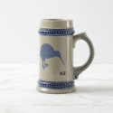 New Zealand Kiwi Beer Stein Mug by kiwisoutback New Zealand Kiwi Beer Stein Mug