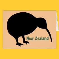 New Zealand Kiwi Bird cards