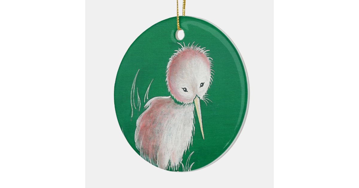New Zealand Kiwi Bird Ceramic Ornament Zazzle