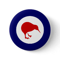 new zealand kiwi roundel military aviation badge buttons