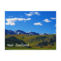 new zealand landscape postcards
