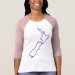 Ladies 3/4 Sleeve Raglan (Fitted)