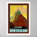 New Zealand ~ Mitre Peak ~ Milford Sound Posters