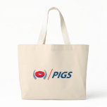 New Zealand Pigs with Donut Tote Bag