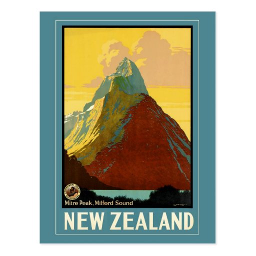 New Zealand Postcard Zazzle