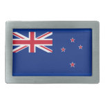 New Zealand Pride Rectangular Belt Buckle