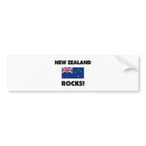 New Zealand Rocks bumper stickers by flagshirt New Zealand Rocks bumper stickers