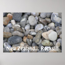 New Zealand...Rocks! Print