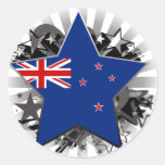New Zealand Star Sticker